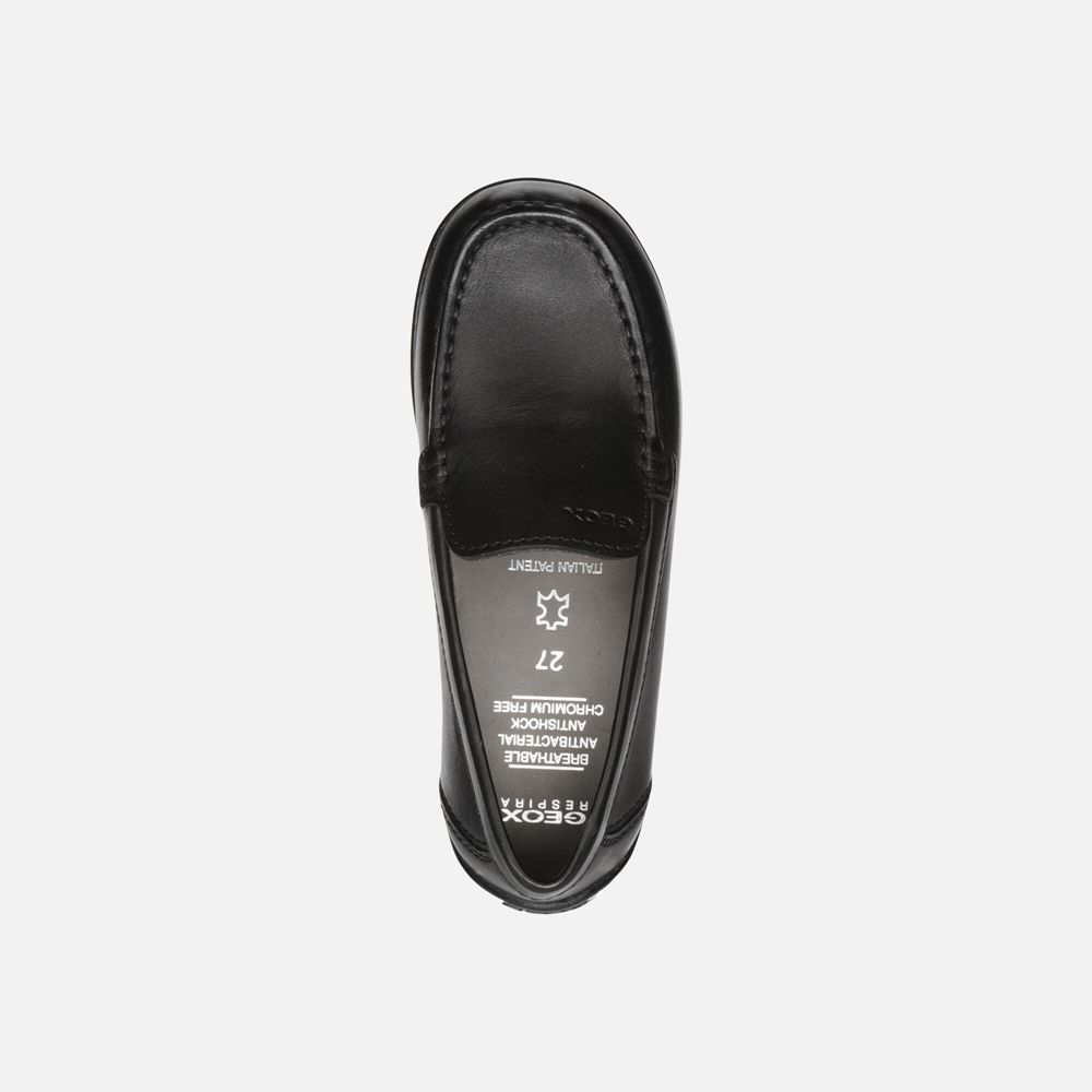 Geox Loafers Black New Fast - Geox Boys Shoes - QGICDZ632